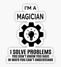 MAGICIAN - NICE DESIGN 2017 Sticker