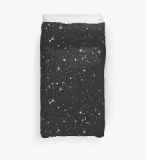 Hubble, COSMOS, Nasa, Extreme Deep Field image, space, constellation, Fornax Duvet Cover