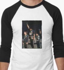 1968 Olympischen Spiele Gruß für Menschenrechte Baseballshirt mit 3/4-Arm