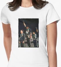1968 Olympics Salute for Human Rights Women's Fitted T-Shirt