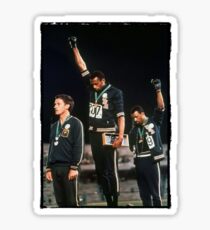 1968 Olympischen Spiele Gruß für Menschenrechte Sticker