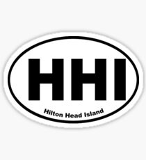 HHI Hilton Head Island Sticker