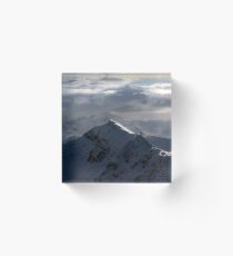 Winter Ridge Acrylic Block