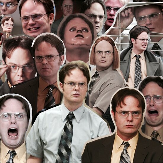 "Dwight Schrute The Office" Posters by effsdraws Redbubble