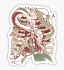 Japanese Dragons Sticker