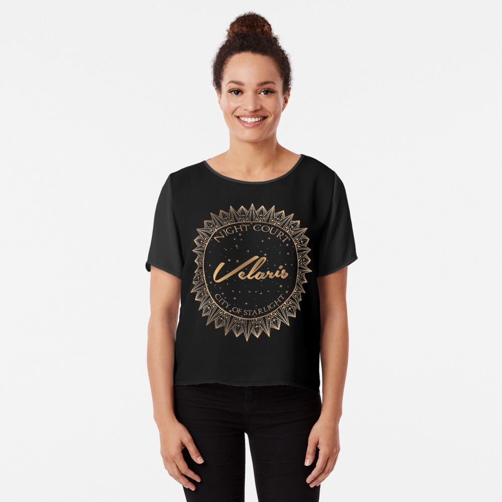 "Night Court, Velaris, City of Starlight - ACOTAR" T-shirt ...