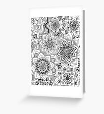 Entangled Mandalas 1 Greeting Card