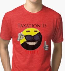 Taxation Is Theft - Ancap Tri-blend T-Shirt
