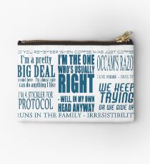 Bernie Wolfe quotes Studio Pouch