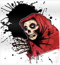 CRIMSON GHOST COLORED Poster