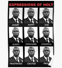Expressions of Holt Poster