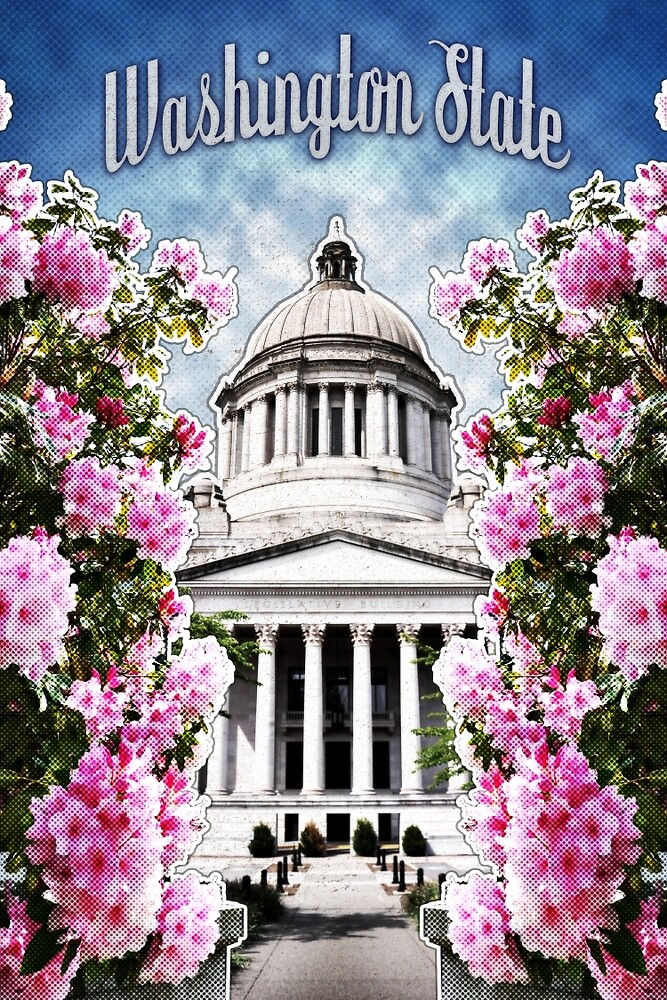 Washington State Capitol by April  Moen