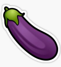 Eggplant Emoji Sticker