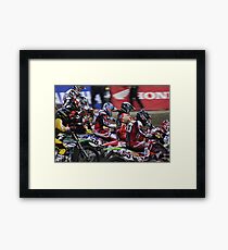 Stampede Monster AMA Supercross, Seattle WA Framed Print