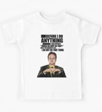 Das Büro - Dwight K. Schrute Kinder T-Shirt