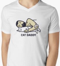 Cat Daddy Men's V-Neck T-Shirt