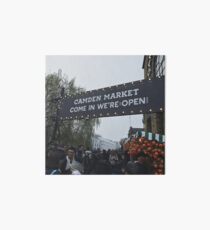 Camden Town Art Board Print