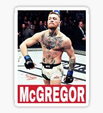 Conor McGregor TShirt Sticker