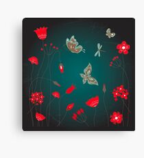 Tatemae Japanese Green Canvas Print