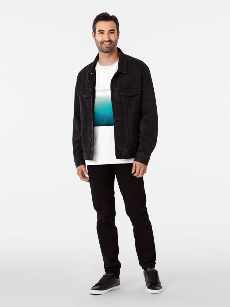 Alternate view of Vancouver Island from the air Premium T-Shirt
