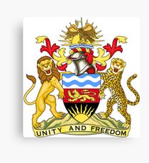 Malawi Coat of Arms Canvas Print