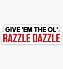 Razzle Dazzle - Billy Elliot Sticker