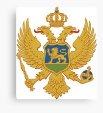 Montenegro Coat of Arms Canvas Print