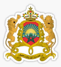 Morocco Coat of Arms Sticker