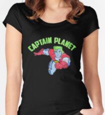 Captain Planet Women's Fitted Scoop T-Shirt