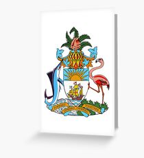 The Bahamas Coat of Arms Greeting Card