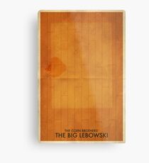 The Big Lebowski Minimal Poster Metal Print