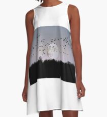 Guided by the Moon A-Line Dress