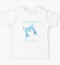 Neko Girl Shirt Kids Tee
