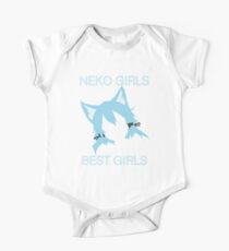 Neko Girl Shirt One Piece - Short Sleeve