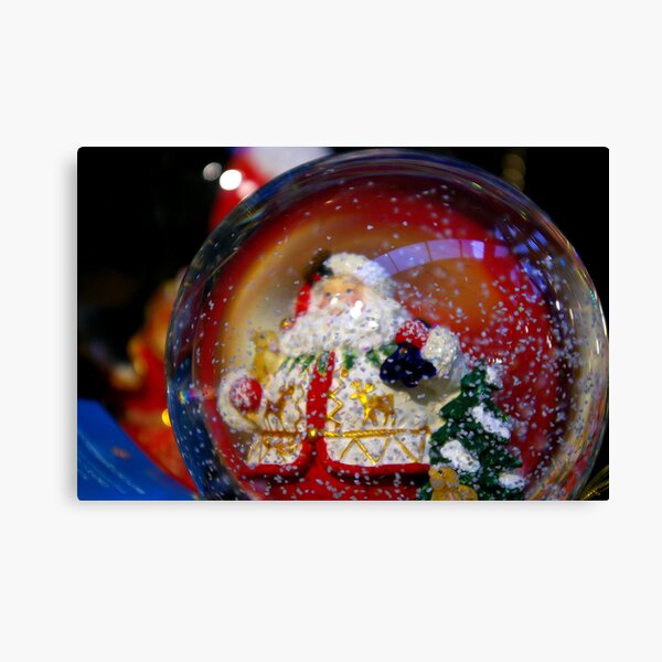 Snow Globe. Canvas Print