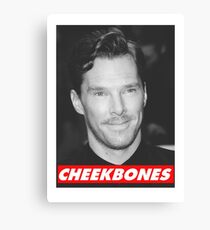 Benedict Cumberbatch Cheekbones Canvas Print