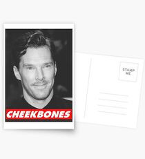 Benedict Cumberbatch Cheekbones Postcards