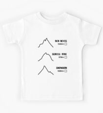 Three Peaks Challenge Tick-Off Kinder T-Shirt