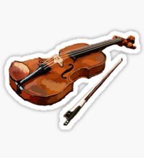 Violin Music player Sticker