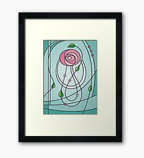 Mackintosh Rose Framed Print
