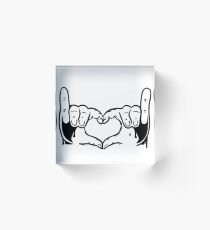 Umph Love Acrylic Block