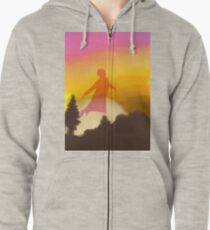 sign of the times Zipped Hoodie