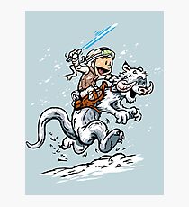 Calvin and Hoth Photographic Print