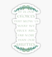 Albus Dumbledore Quote Sticker