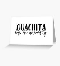 Ouachita Baptist University Greeting Card