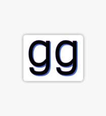 gg Sticker