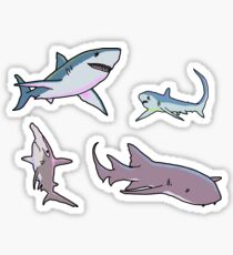 Haifisch-Wochen-Aufkleber-Paket Sticker