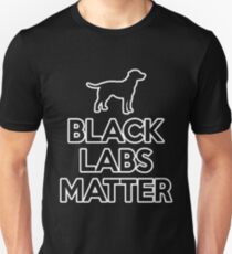 Black Labs Matter Slim Fit T-Shirt