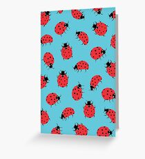 Ladybugs Greeting Card