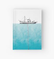 Cuaderno de tapa dura Pesca